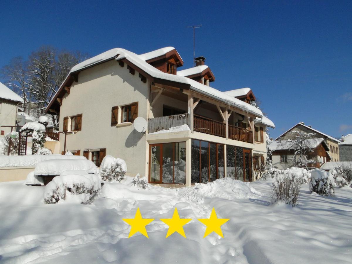 Gite 829 Montagnes Du Jura Avec Spa Et Sauna Classe 3 Etoiles Foncine-le-Haut Εξωτερικό φωτογραφία